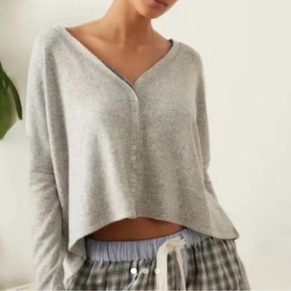 URBAN OUTFITTERS Out From Under Chloe Button-Up Cardigan